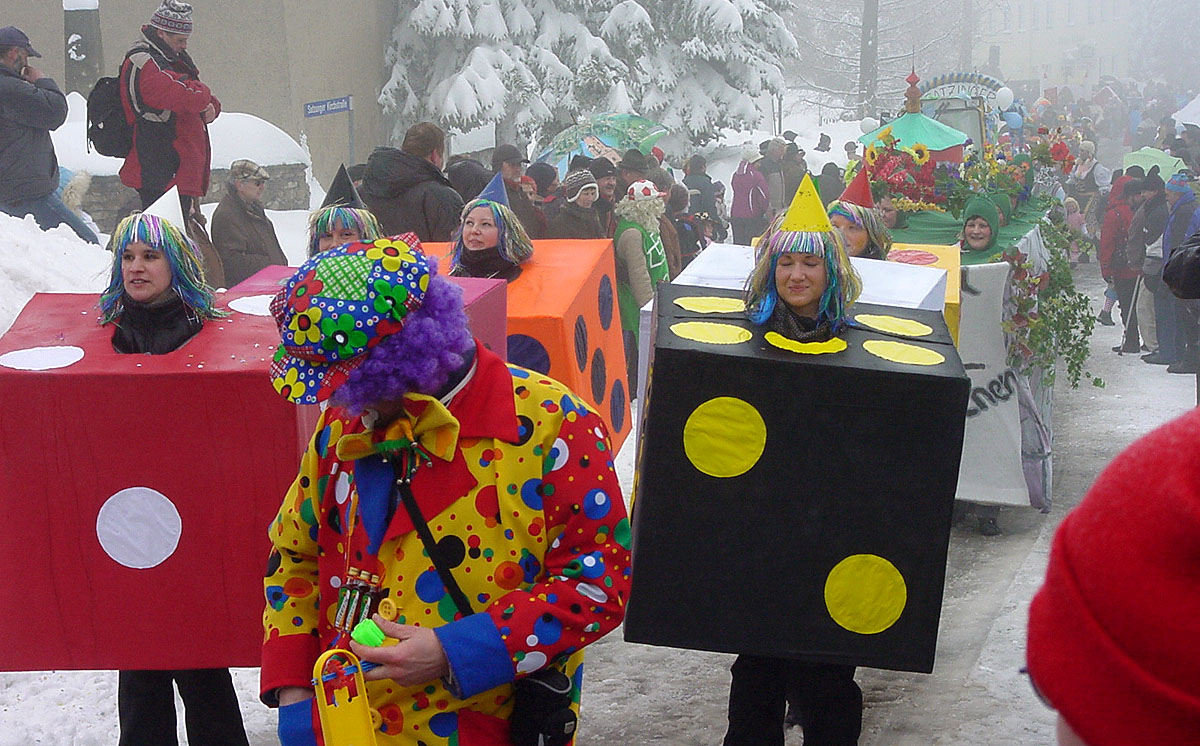 Faschingsumzug in Satzung